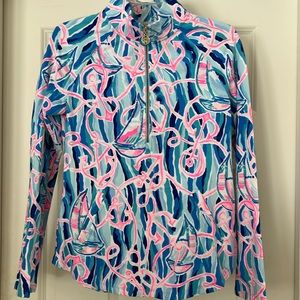 NWOT Lilly Pulitzer Reel Nauti Popover Size Small